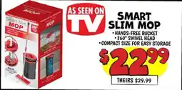 Ollie's SMART SLIM MOP offer