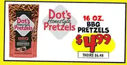 Ollie's Dot's Homestyle BBQ Pretzels offer