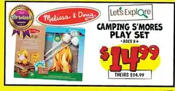 Ollie's Melissa & Doug CAMPING S'MORES PLAY SET offer