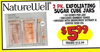 Ollie's NatureWell NatureWell 2 РК EXFOLIATING SUGAR CUBES offer