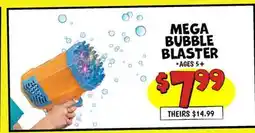 Ollie's MEGA BUBBLE BLASTER offer