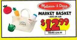 Ollie's Melissa & Doug MARKET BASKET offer