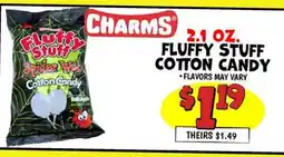 Ollie's CHARMS FLUFFY STUFF COTTON CANDY offer