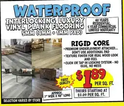Ollie's RIGID CORE offer