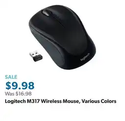 Sam's Club Logitech M317 Wireless Mouse, Various Colors offer