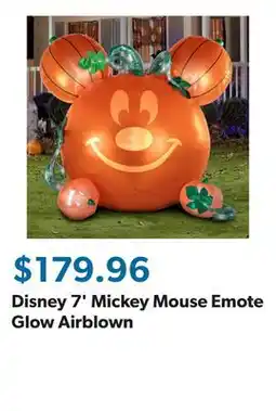Sam's Club Disney 7' Mickey Mouse Emote Glow Airblown offer