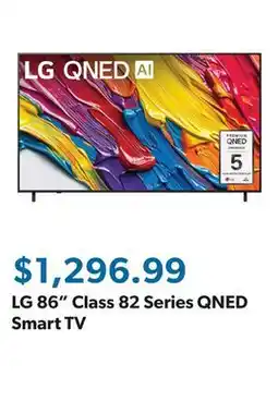 Sam's Club LG 86 Class 82 Series QNED Smart TV offer