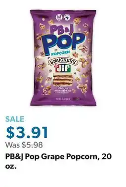 Sam's Club PB&J Pop Grape Popcorn, 20 oz offer