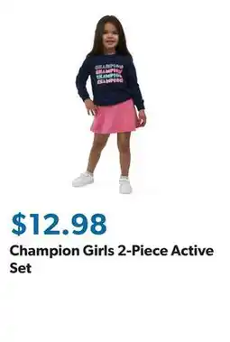 Sam's Club Champion Girls 2-Piece Active Set offer