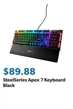 Sam's Club SteelSeries Apex 7 Keyboard Black offer