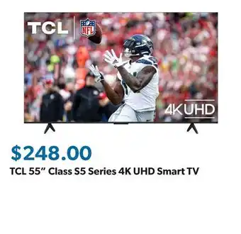 Sam's Club TCL 55 Class S5 Series 4K UHD Smart TV offer