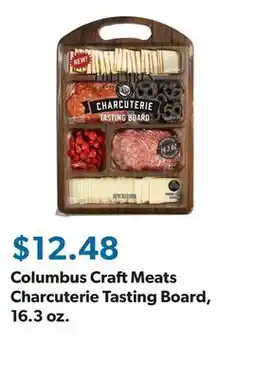 Sam's Club Columbus Craft Meats Charcuterie Tasting Board, 16.3 oz offer