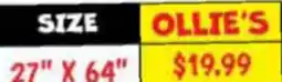 Ollie's OLLIE'S 27 X 64 FAUX WOOD BLINDS offer