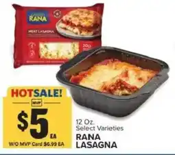 Food Lion Rana lasagna offer