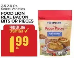 Food Lion Food lion real bacon bits or pieces offer