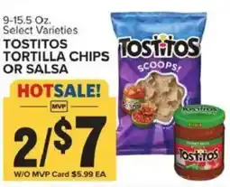 Food Lion Tostitos tortilla chips or salsa offer
