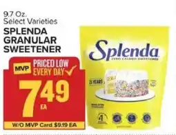 Food Lion Splenda granular sweetener offer
