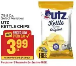 Food Lion UTZ kettle chips offer