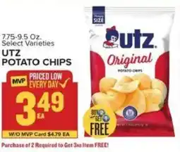 Food Lion UTZ potato chips offer