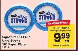 ACME Signature SELECT Ultra Strong 10 Paper Plates offer