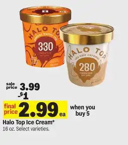Meijer Halo Top Ice Cream offer