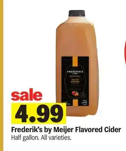 Meijer Frederik's by Meijer Flavored Cider offer