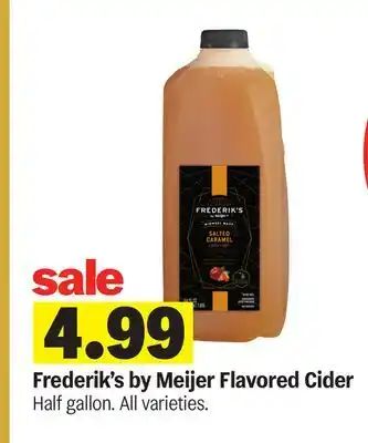 Meijer Frederik's by Meijer Flavored Cider offer