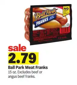 Meijer Ball Park Meat Franks offer