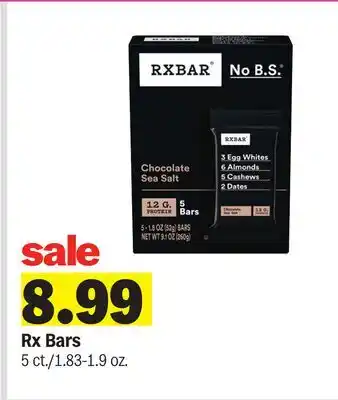 Meijer Rx Bars offer