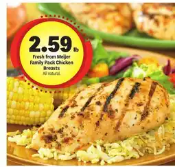 Meijer Fresh from Meijer Family Pack Chicken Breasts offer
