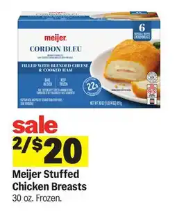 Meijer Meijer Stuffed Chicken Breasts offer