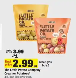 Meijer The Little Potato Company Creamer Potatoes offer