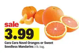 Meijer Cara Cara Navel Oranges or Sweet Seedless Mandarins offer