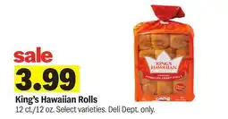 Meijer King's Hawaiian Rolls offer