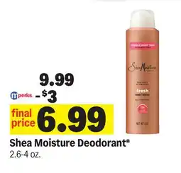 Meijer Shea Moisture Deodorant offer