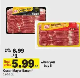 Meijer Oscar Mayer Bacon offer