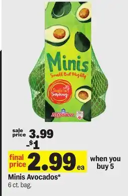 Meijer Minis Avocados offer