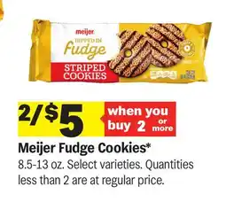 Meijer Meijer Fudge Cookies offer