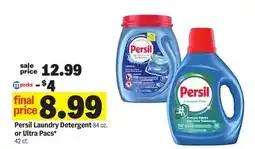 Meijer Persil Laundry Detergent 84 oz. or Ultra Pacs offer