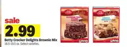 Meijer Betty Crocker Delights Brownie Mix offer