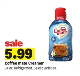 Meijer Coffee mate Creamer offer