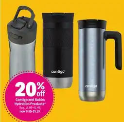 Meijer Contigo and Bubba Hydration Products offer
