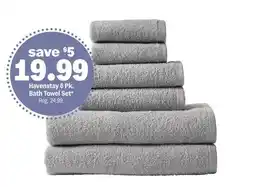 Meijer Havenstay 6 Pk. Bath Towel Set offer