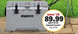 Meijer Igloo 50 Qt. Summit Cooler offer