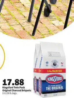 Meijer Kingsford Twin Pack Original Charcoal Briquets offer