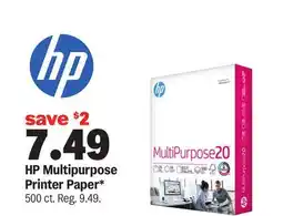 Meijer HP Multipurpose Printer Paper offer