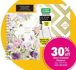 Meijer Dated Academic Planners offer