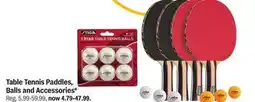 Meijer Table Tennis Paddles, Balls and Accessories offer