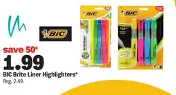 Meijer BIC Brite Liner Highlighters offer