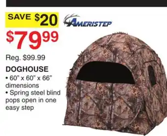 Dunham's Sports DOGHOUSE offer